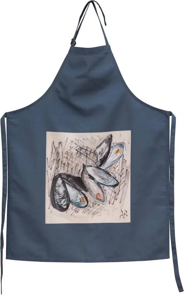 Sort de bucatarie, din material textil, Mussels