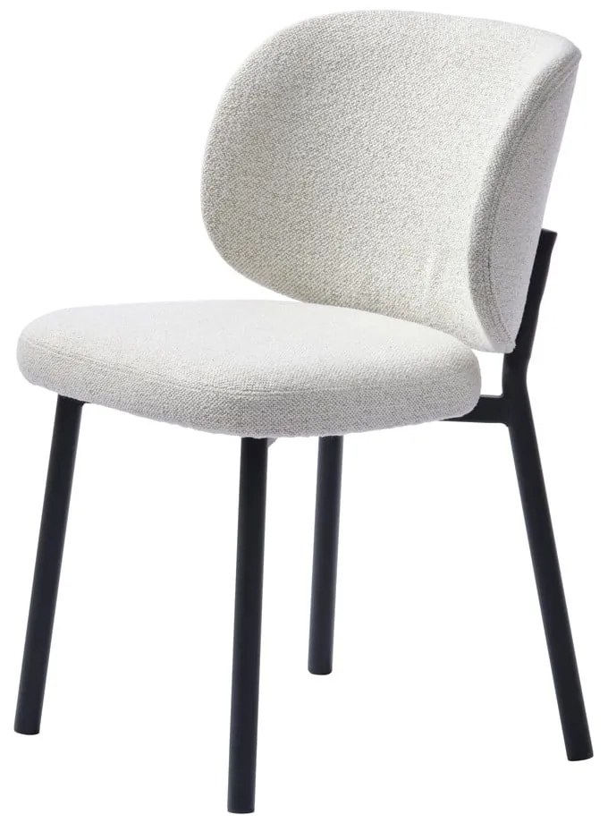 Scaune de dining albe 2 buc. Swan – Unique Furniture