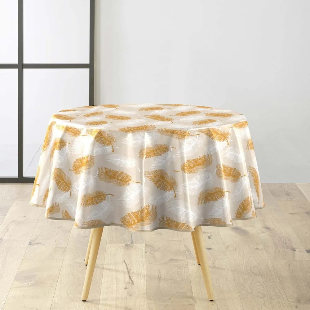 Față de masă lavabilă ø 160 cm Sarina – douceur d'intérieur