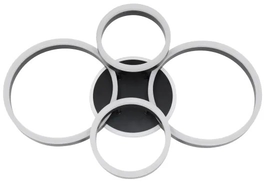 Plafonieră LED dimabilă Brilagi ORBITS LED/49W/230V 3000-6000K + telecomandă