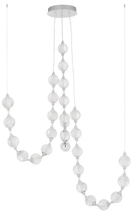 Lustra LED XXL suspendata design decorativ BRILLANTE