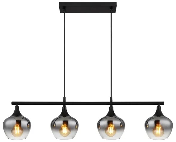 Lustră pe cablu Globo 15548-4H1 MAXY 4xE27/40W/230V