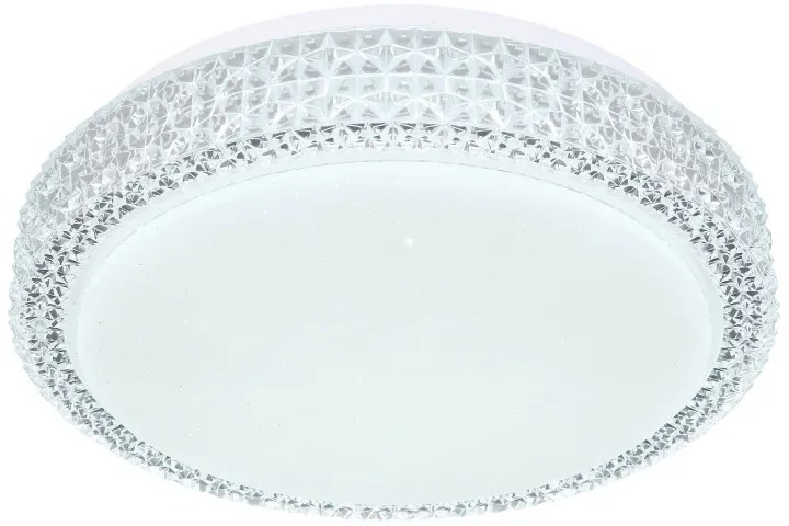 Plafoniera LED moderna cu decor stralucitor OVI 12W