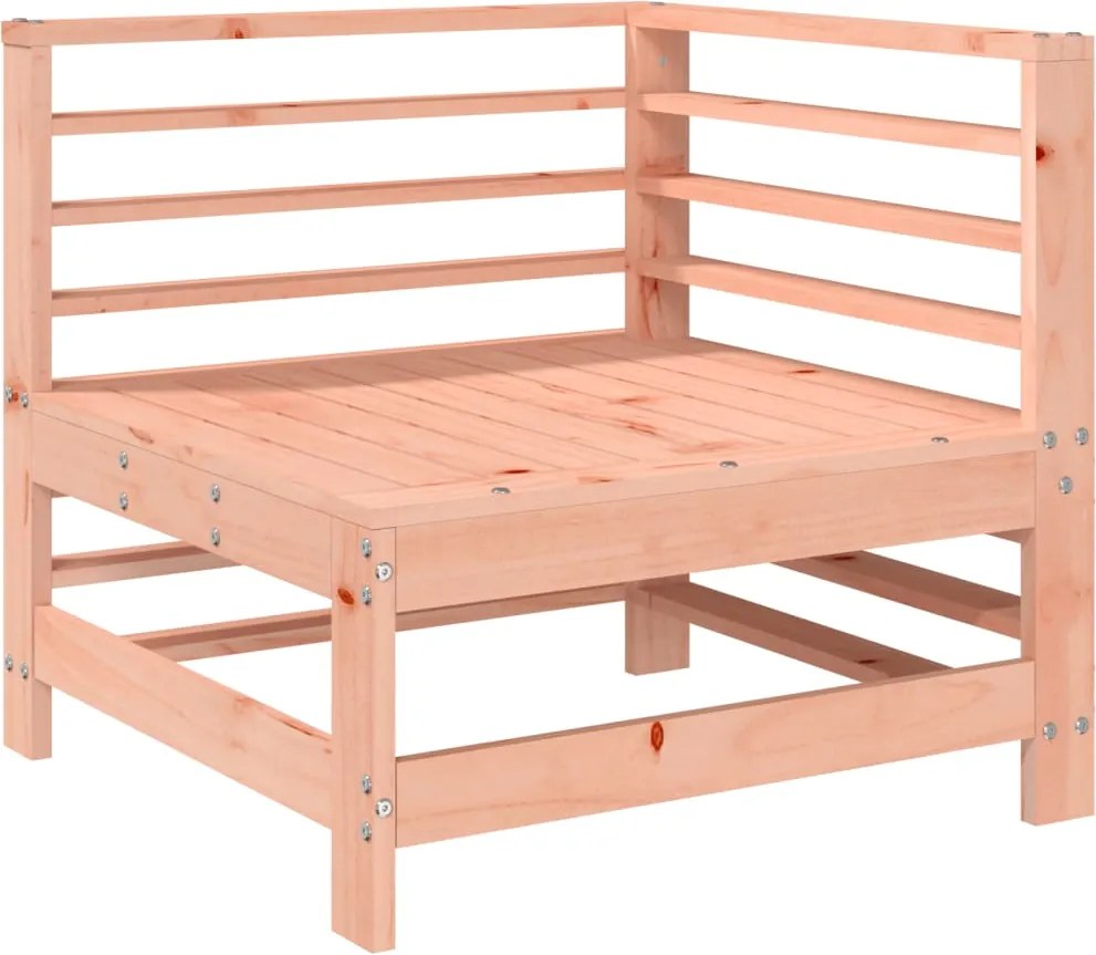 vidaXL Canapea de colț pentru grădină, lemn masiv douglas