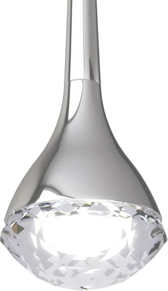 Open Design OR80322 - Lustră LED CRIMA pe cablu, LED/7W/230V, crom lucios