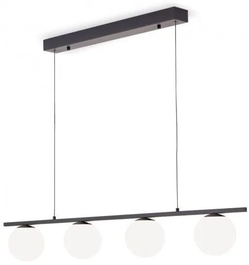 Lustra LED dimabila cu 4 surse de lumina SNOWBALL