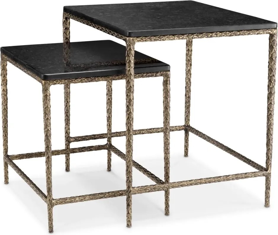 Set de 2 masute design LUX realizate manual Ferndale