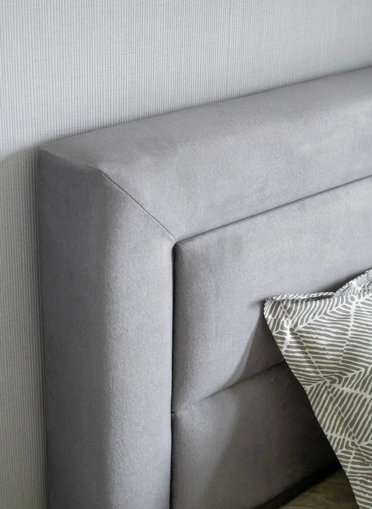 Pat lemn masiv BoxSpring Vivre 180x200 - Paros 02