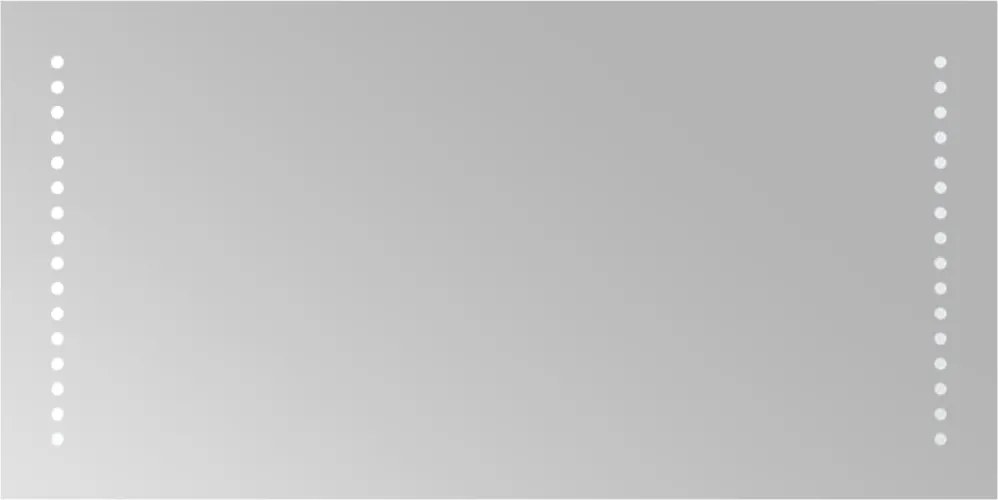 vidaXL Oglinda de baie cu LED, 30x60 cm