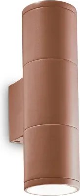 Ideal Lux - Aplica de perete pentru exterior GUN 1xGU10/35W/230V 21 cm IP44 maro