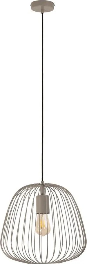 Candelabru pe cablu OVELLA, 1xE27/15W/230V, Ø36 cm, bej