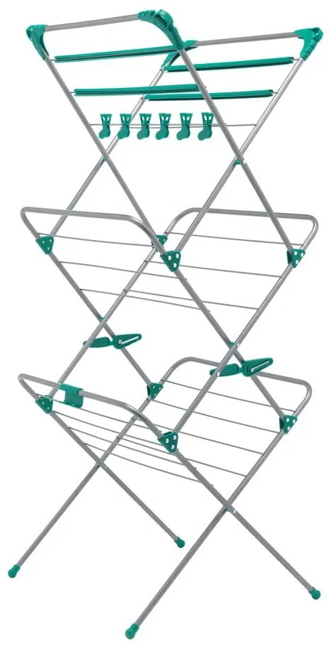 Uscător de rufe argintiu Deluxe – Addis