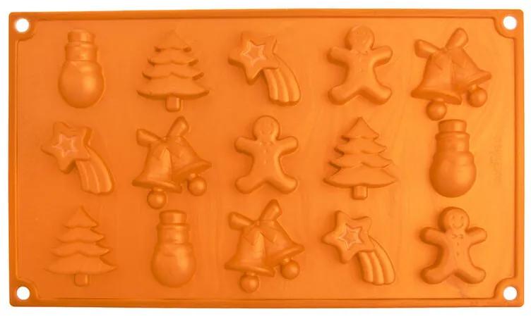 Formă din silicon pentru ciocolată CHRISTMAS
