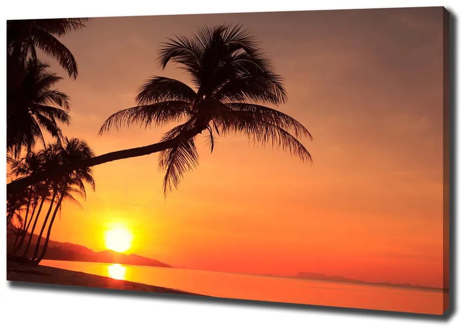 Tablou pe pânză Sunset beach