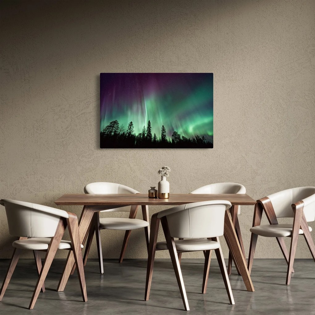 Tablou cu Northern Lights (90x60 cm)