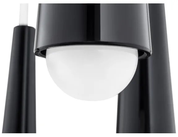 Lustră pe cablu HOLLYWOOD 5xE14/7W/230V neagră Argon 2103