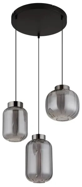 Lustră LED pe cablu Globo 15746-3H FLUORO LED/23W/230V