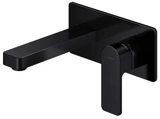 Baterie lavoar incastrata Omnires Baretti negru mat