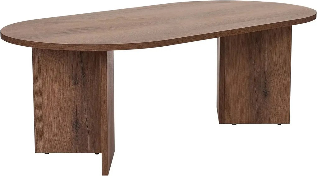 Masuta cafea SABLE, nuc inchis, PAL, 119x60x40 cm