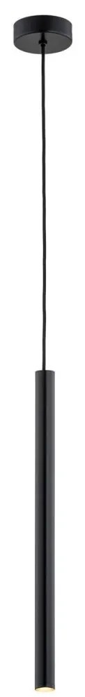 Pendul LED design modern slim Rio negru