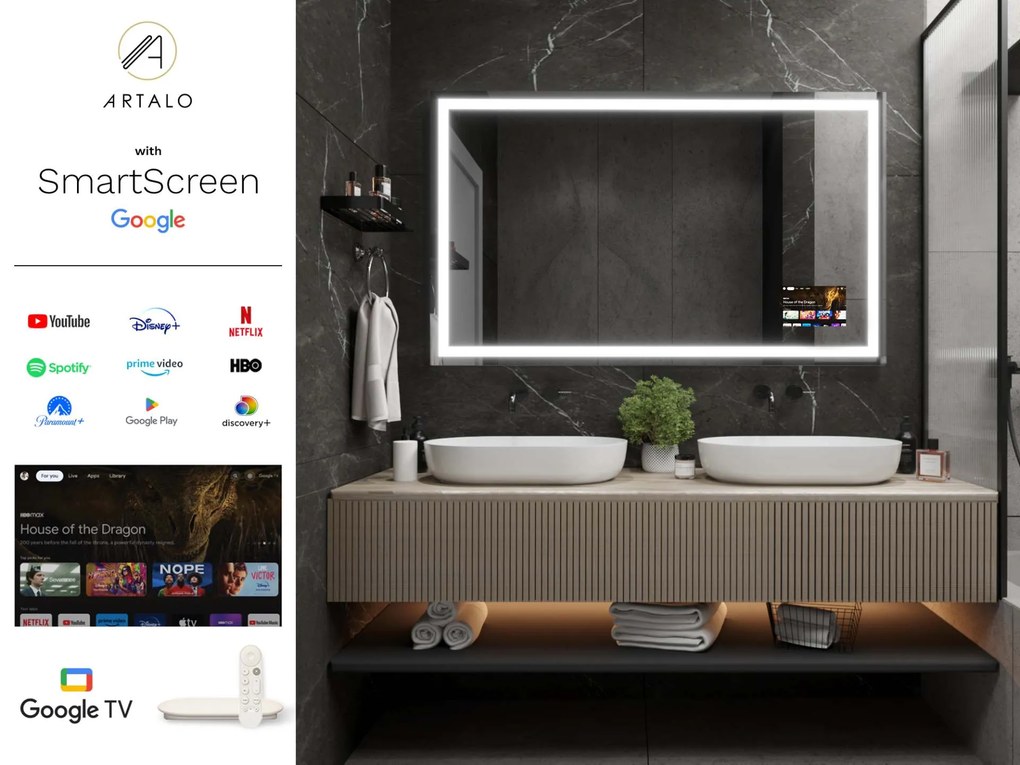 Oglindă LED cu iluminare M7 premium