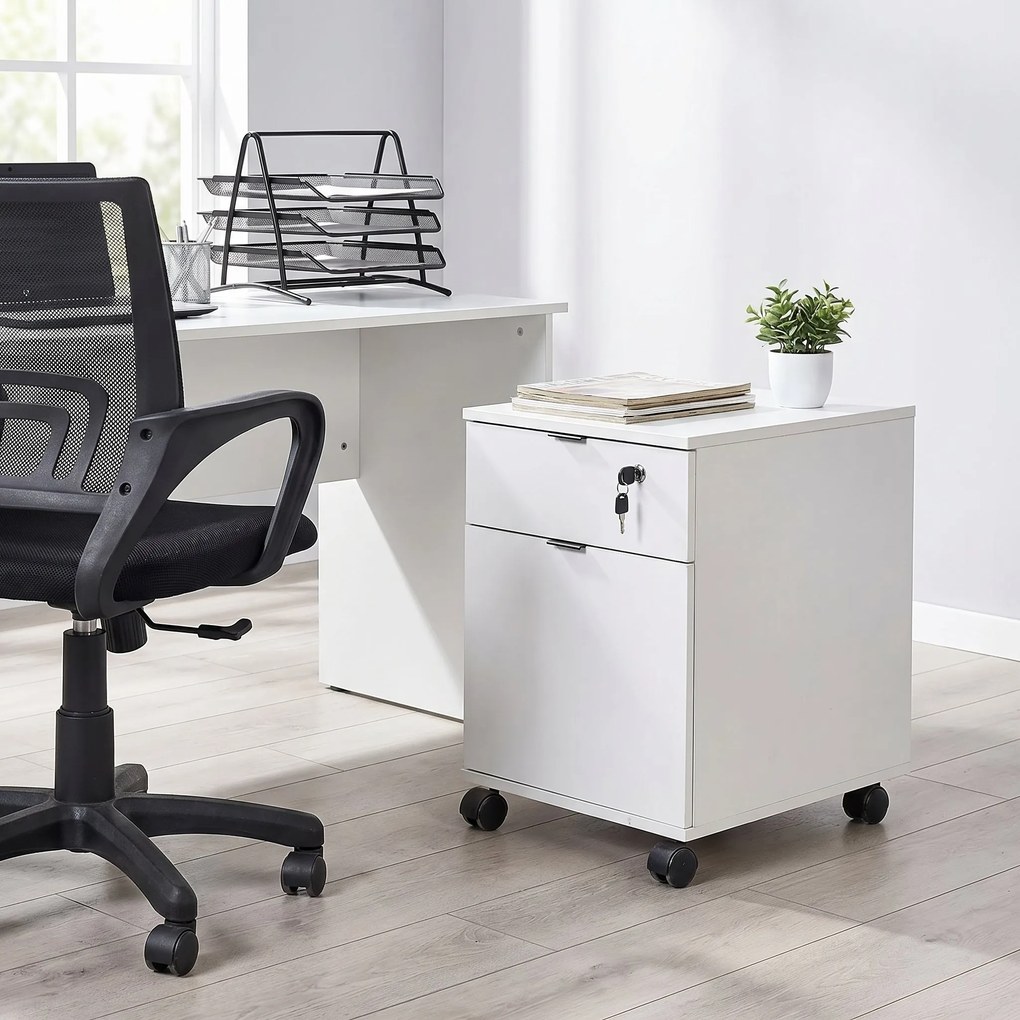 Corp Mobil Adore Rio Rollbox Office, usa, sertar cu cheie, 41 x 61 x 45 cm