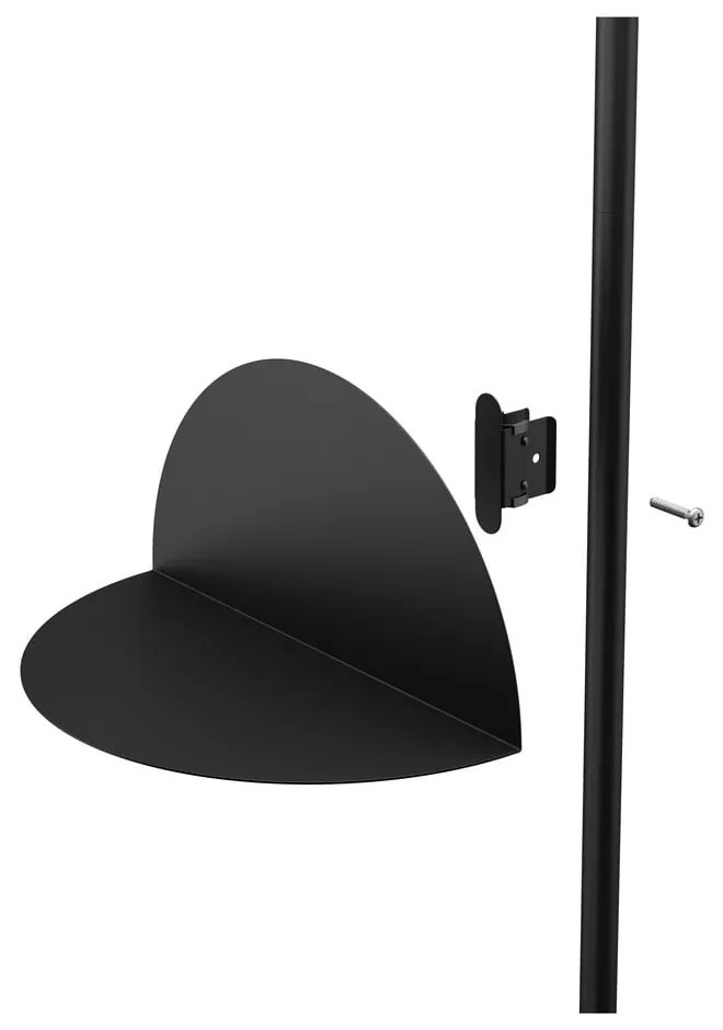 Sistem modular de rafturi negru din metal 27x203,5 cm Solis – Umbra