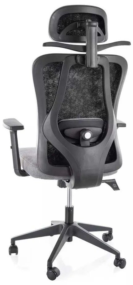Scaun de birou Valrose II, negru