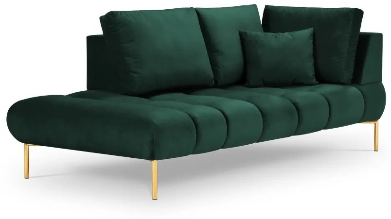 Sezlong Hasting 2 locuri catifea H75 cm