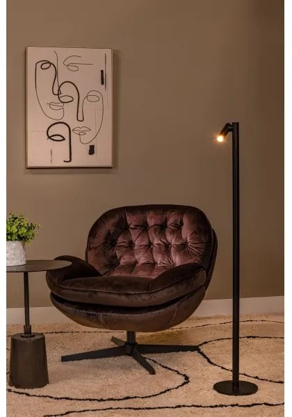 Lampadar LED reîncărcabil dimabil de exterior Lucide 27703/02/30 ANTRIM LED/2,2W/4V IP54 negru