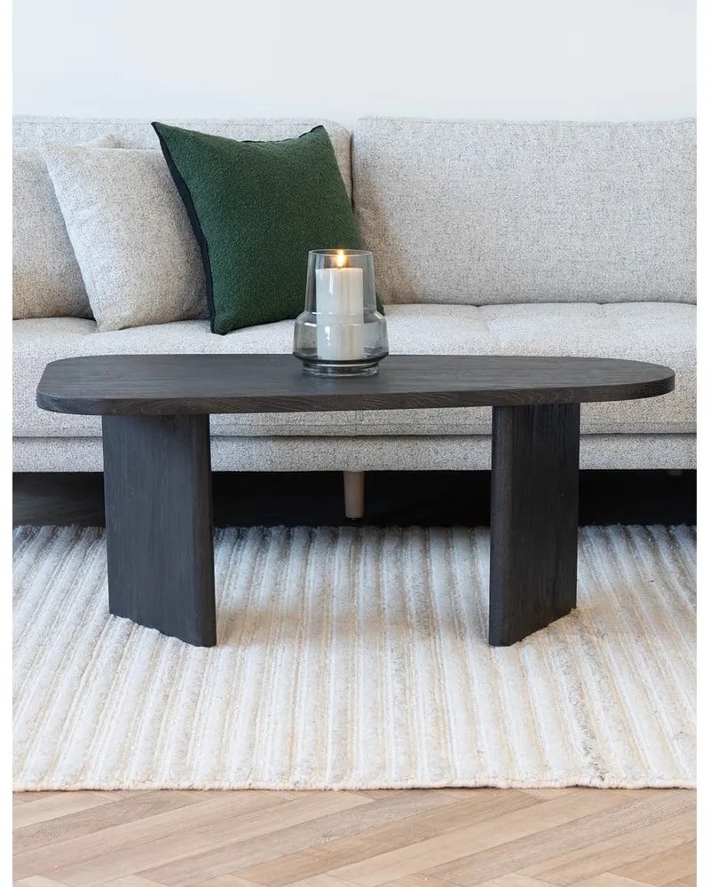 Măsuță de cafea maro închis 50x100 cm Melo – House Nordic