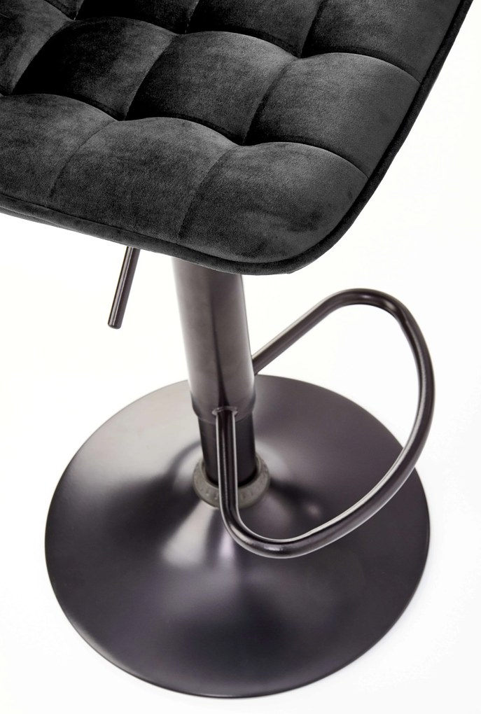 Scaun tip bar Hertha (negru). Promo -7%. 1039569