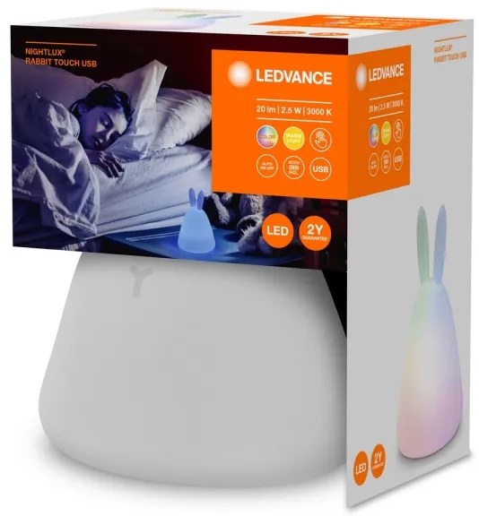 Ledvance - Lampă de noapte LED pentru copii TOUCH LED/2,5W/5V 1200 mAh