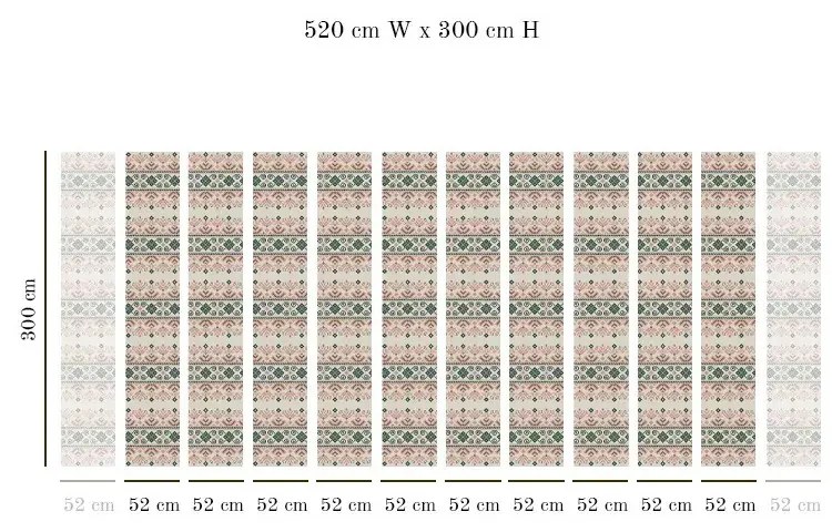Tapet VLAdiLA Romanian traditional inspiration 520 x 300 cm