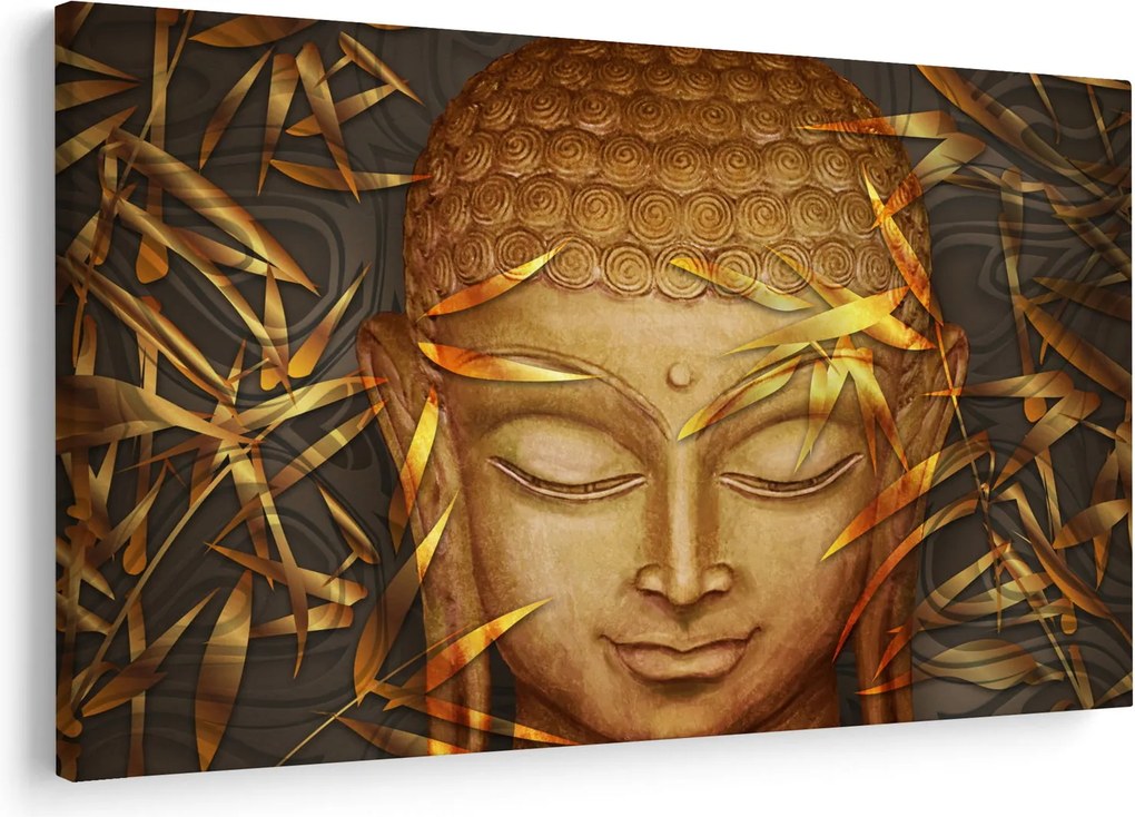Tablou - Buddha de aur (90x60 cm)