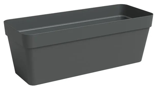 Jardinieră din plastic reciclat cu sistem de auto-irigare 50 cm Capri – Artevasi