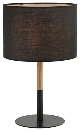 Veioza, lampa de masa design modern Hilery negru