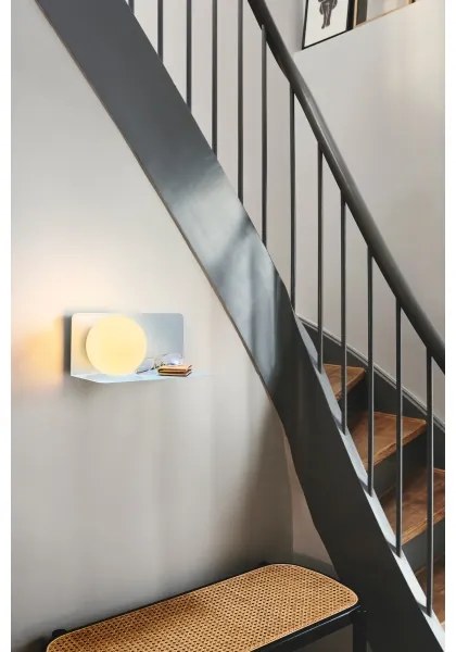 Aplică cu raft Nordlux LILIBETH 1xE14/25W/230V albastru