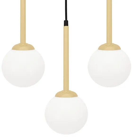 Lustră pe cablu PARMA 3xE14/40W/230V negru