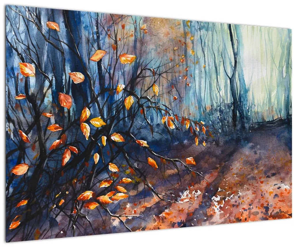 Tablou - Razele solare de toamnă (90x60 cm)