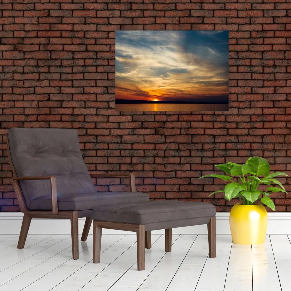 Tablou cu apus de soare (70x50 cm)