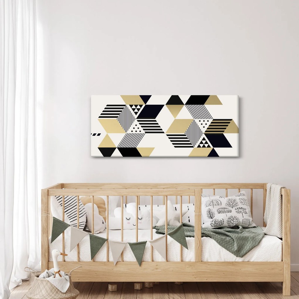 Tablou - Forme geometrice N⁰1 (120x50 cm)