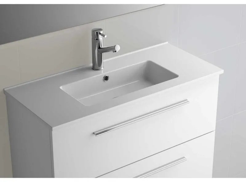 SALGAR Lavoar ceramic, salgar, s35, pentru mobilier, 61x36x2 cm, alb