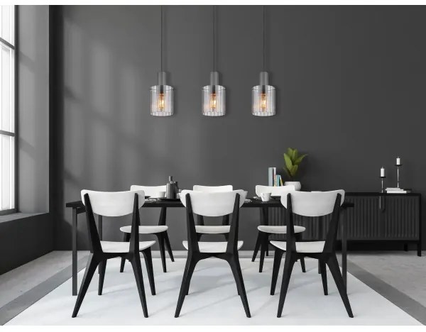 Lustră pe cablu Globo 15904-3H TULIVAR 3xE27/40W/230V