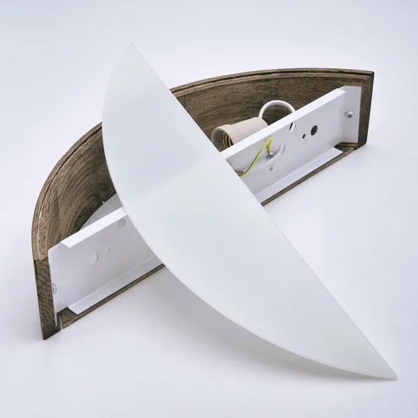 Aplică LED Brilagi CARVALHO 1xE27/60W/230V nuc stejar