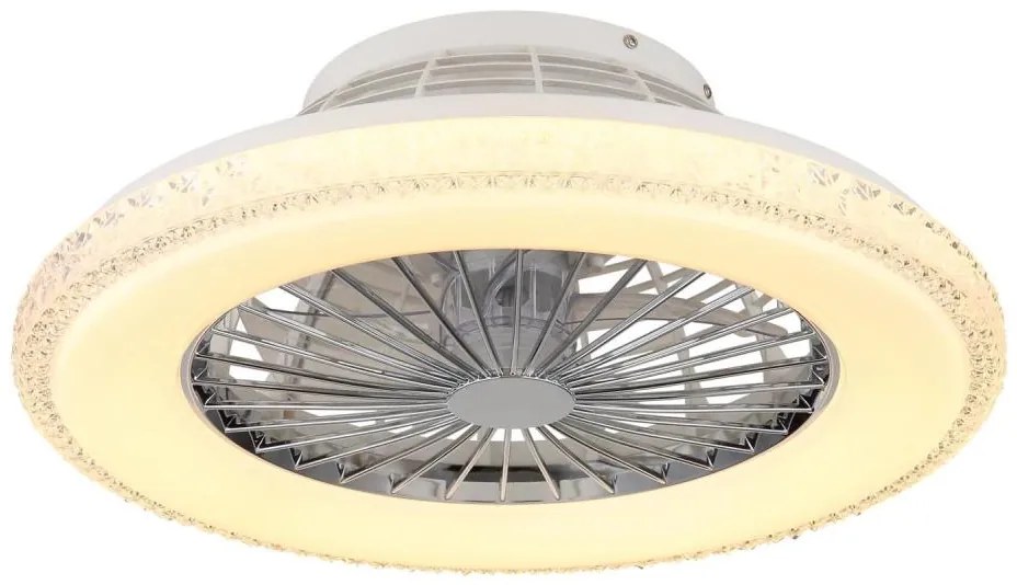 Ventilator LED dimabil de tavan Globo 03654 CORUSSO LED/40W/230V 3000-6500K + telecomandă