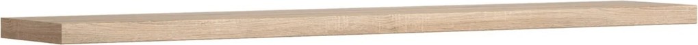 Polita KASPIAN, stejar sonoma, PAL, 144x25x3 cm