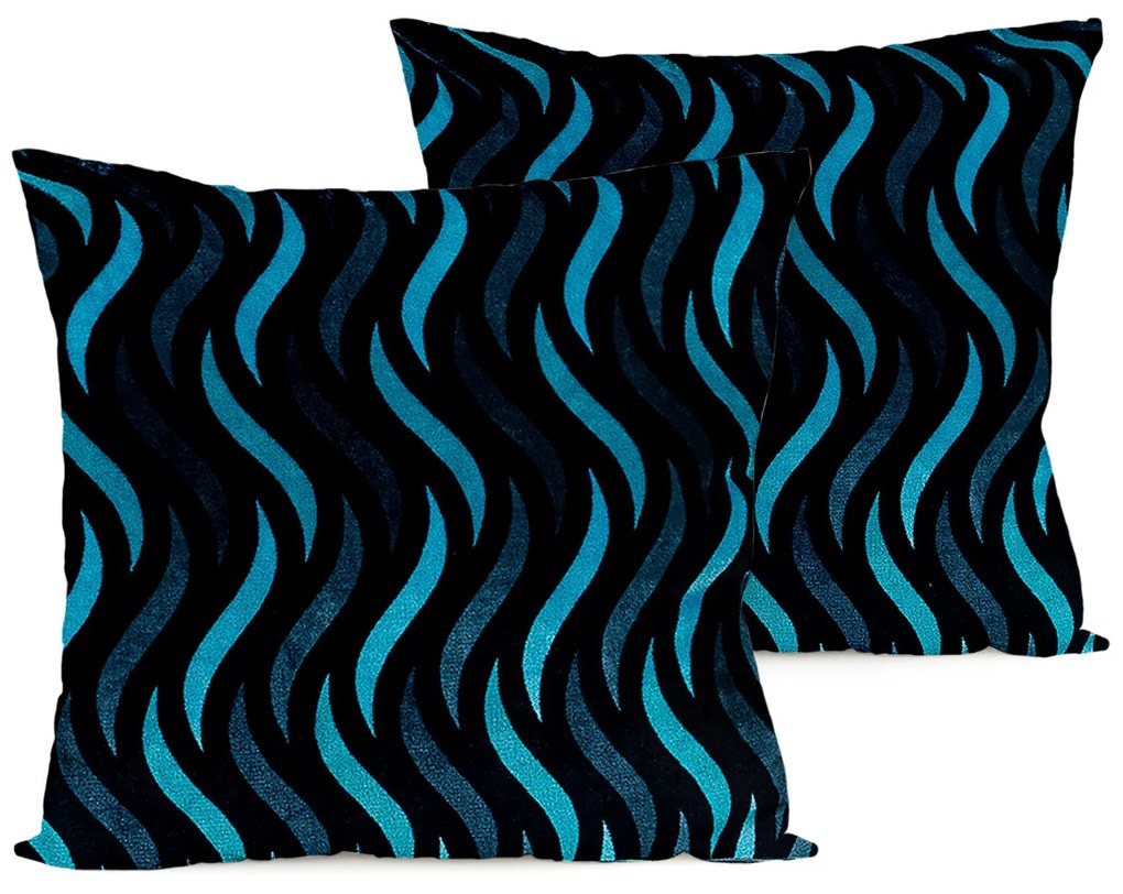Față de pernă 4Home Wave microflanelă, 40 x 40 cm, set 2 buc., 40 x 40 cm