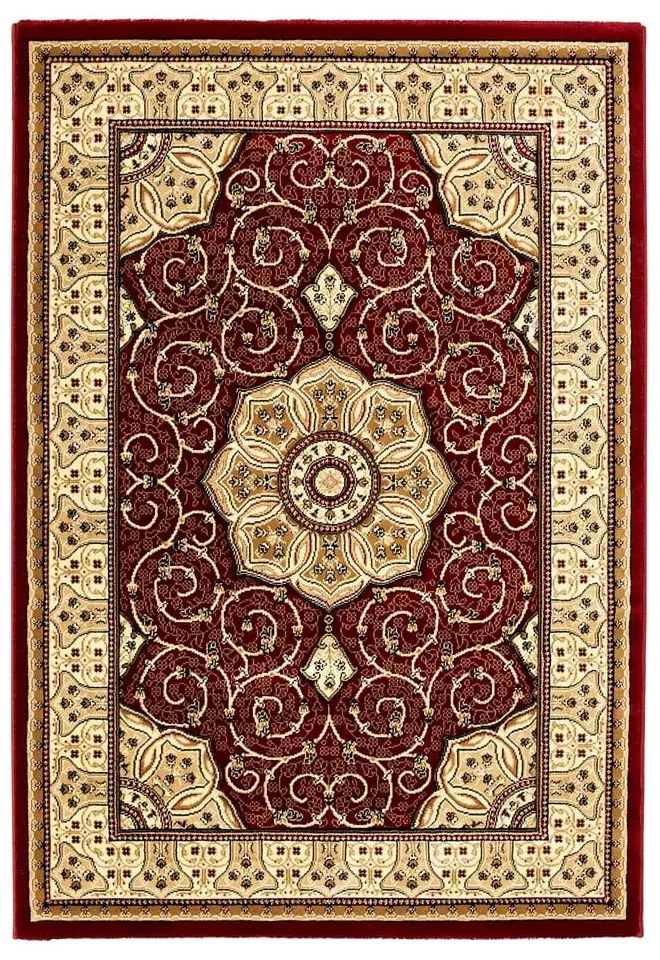 Covor roșu 280x380 cm Heritage – Think Rugs