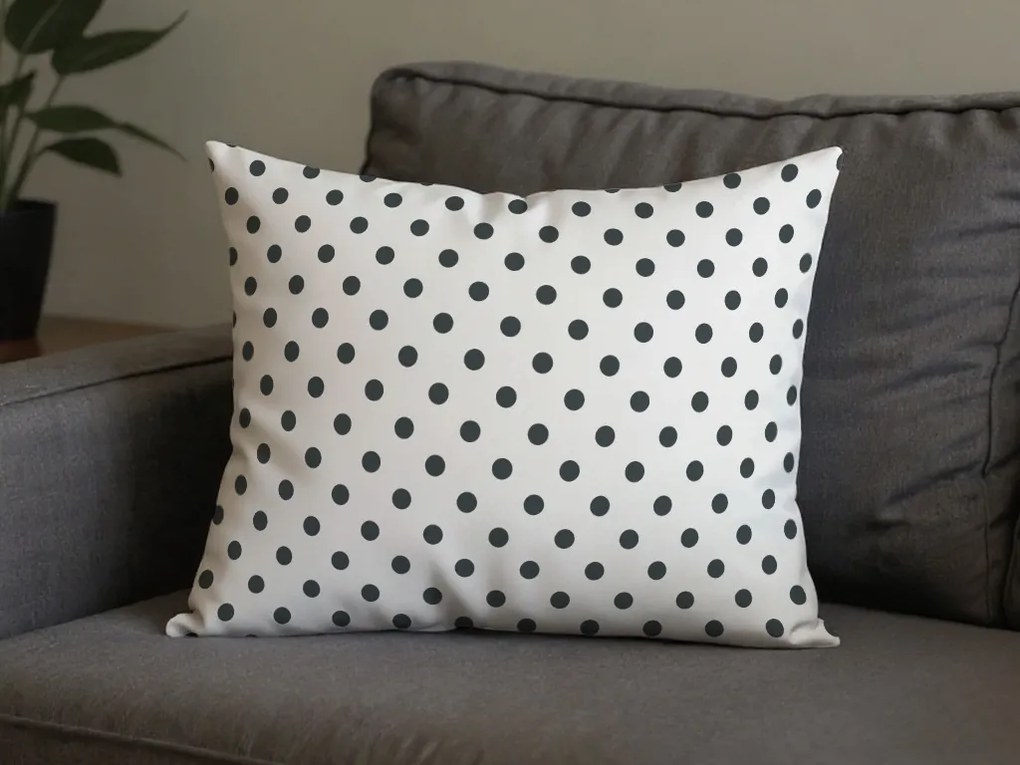 Husa decorativa pentru perna COLAM GREY 50x70 cm, gri